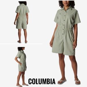 Columbia Women’s Sage Green Silver Ridge Utility Romper size XXL